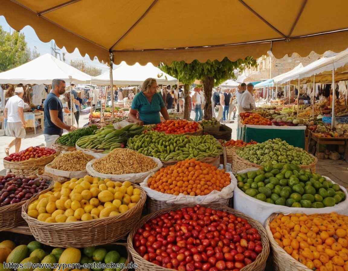 Lokale Märkte undhandwerkliche Produkte erkunden   - Leben auf Zypern » Entdecke die Insel der Glückseligkeit