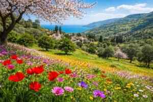 Der Frühling macht Zypern zum Blütenmeer