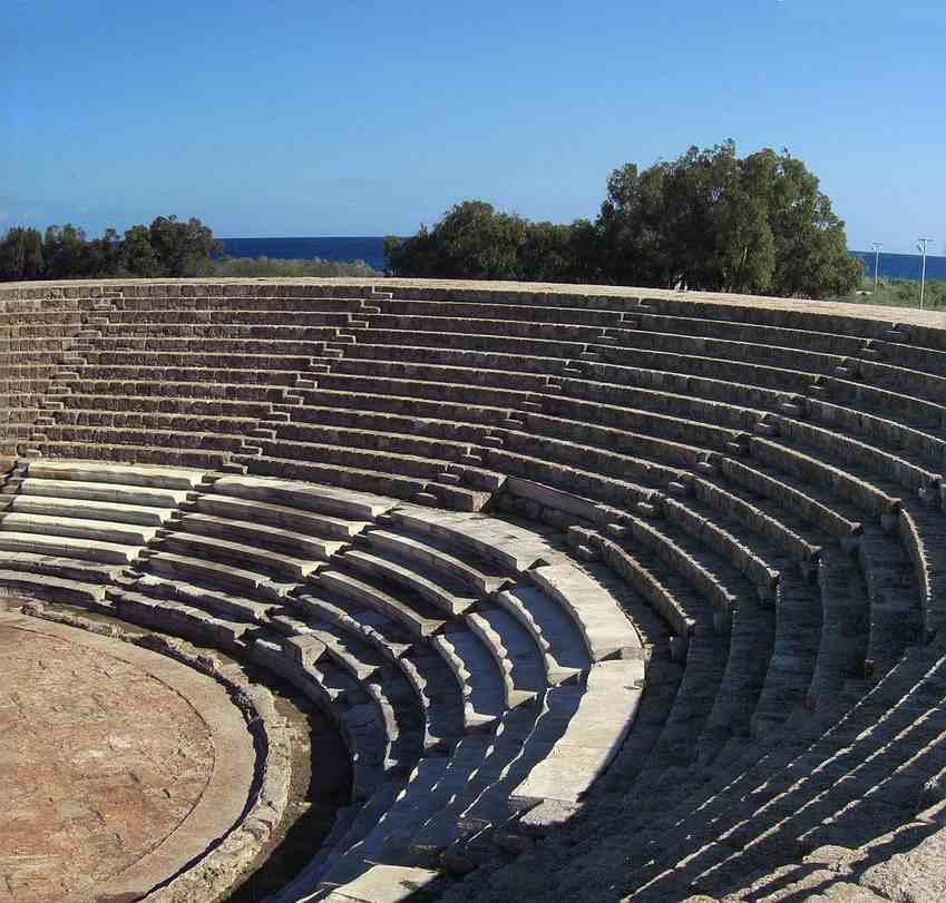Amphitheater bei Salamis